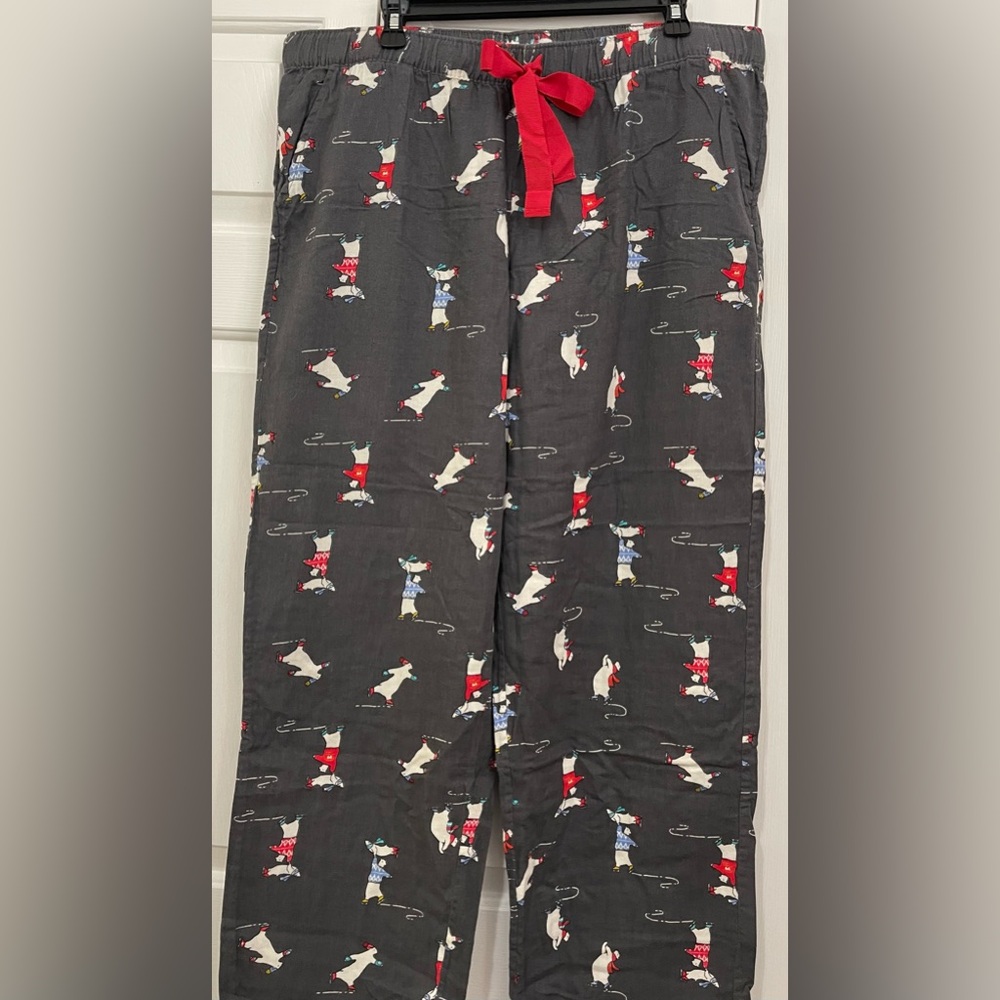 Aerie Polar Bear Skating Pajama Pants with Drawstring Waist XL